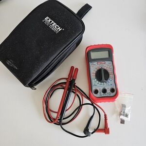 Sears Craftsman Multimeter Digital 82141 with 8 Functions 20 Ranges Stand Bag